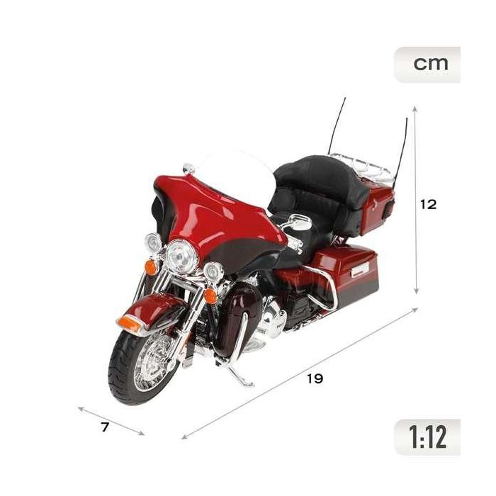 Maisto Harley Davidson Electra Glide Moto a Escala 1:12 de Metal 3