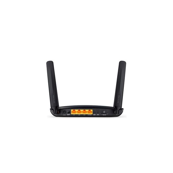 TP-Link Archer MR200 V2 Router Inalámbrico 4G LTE AC750 Doble Banda 2.4GHz 5GHz WiFi 802.11ac/n/a/b/g/n con 2 Antenas 1