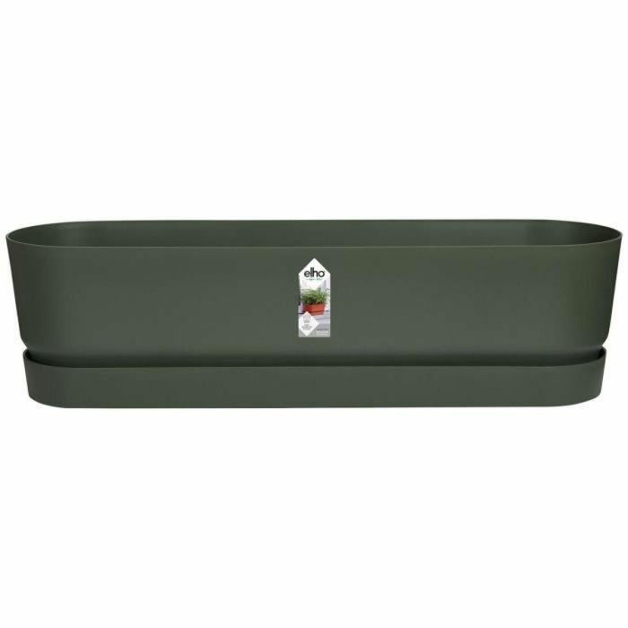 Elho ELH8711904357733 Maceta Ovalada Greenville de Plástico Ø50 Color Negro 0 Elho ELH8711904357733 Maceta Ovalada Greenville de Plástico Ø50 Color Negro 0