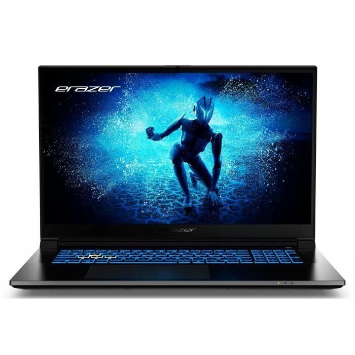 Erazer MD62643 Portátil de 17,3" con procesador i7-12650H, 16 GB, RTX 4060, SSD de 1 TB y Windows 11