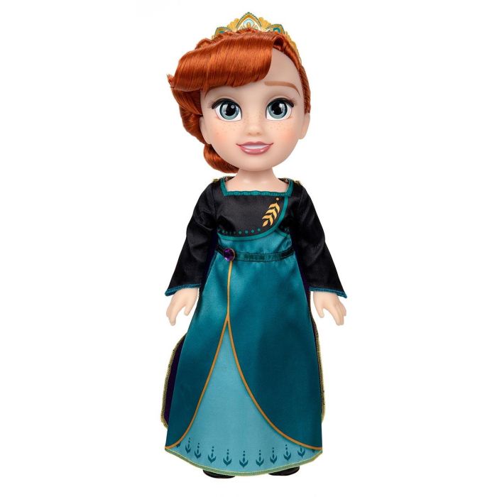 Disney Muñeca Frozen Anna, 38 cm, Ideal para Niños a Partir de 6 Años