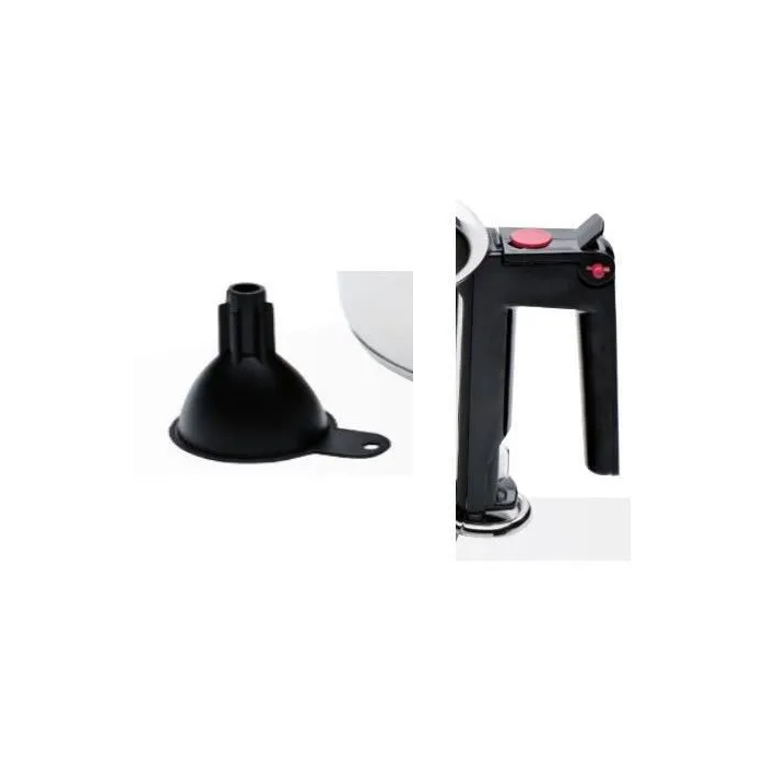 GSW Baño María 16 cm 1,5 L Acero Inoxidable Inducción Doble Pared Depósito 1