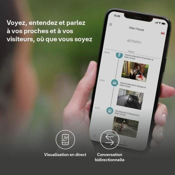 Cámara de vigilancia simulada Yale SV-OC-1A-W 3 Cámara de vigilancia simulada Yale SV-OC-1A-W 3