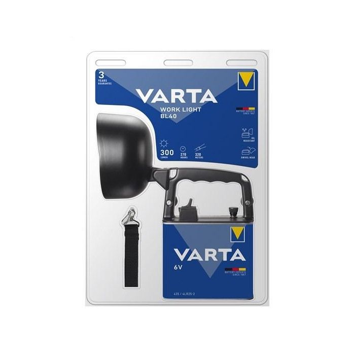 Linterna De Trabajo Work Light Bl40 435 VARTA 18660101421 1