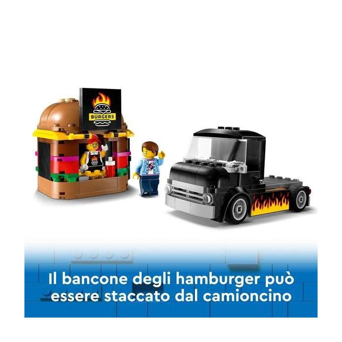 Juego de construccion camión hamburguesería lego city 4