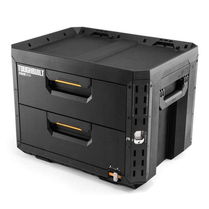 Toughbuilt Maletín Stacktech 2 Cajones Bloqueo Automático 53 x 40,5 x 39,5 cm 1 Toughbuilt Maletín Stacktech 2 Cajones Bloqueo Automático 53 x 40,5 x 39,5 cm 1