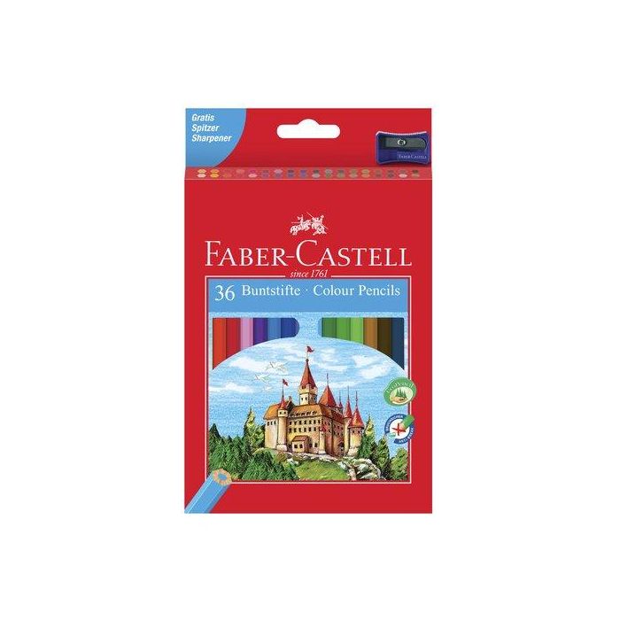 Lapices De Colores Faber-Castell Estuche De 36