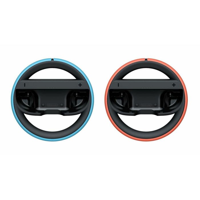 Nintendo Volante para Joy-Con 2 - Compatible con Nintendo Switch, Incluye 2 Volantes (Azul Claro y Rojo Claro) 4 Nintendo Volante para Joy-Con 2 - Compatible con Nintendo Switch, Incluye 2 Volantes (Azul Claro y Rojo Claro) 4