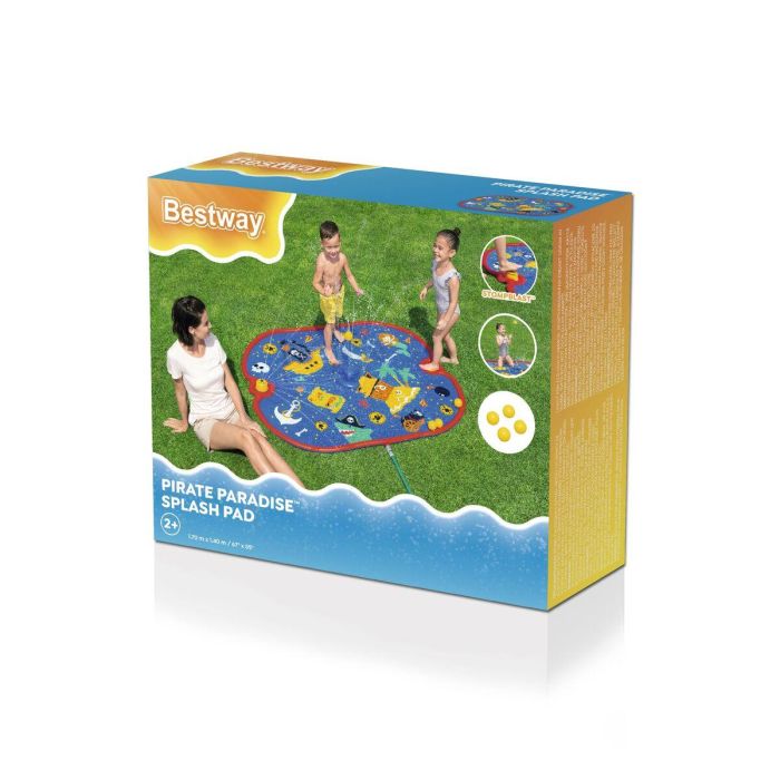 Bestway Aspersor Hinchable Pirata 170x140 cm +2 Años Jardin 52725 2 Bestway Aspersor Hinchable Pirata 170x140 cm +2 Años Jardin 52725 2