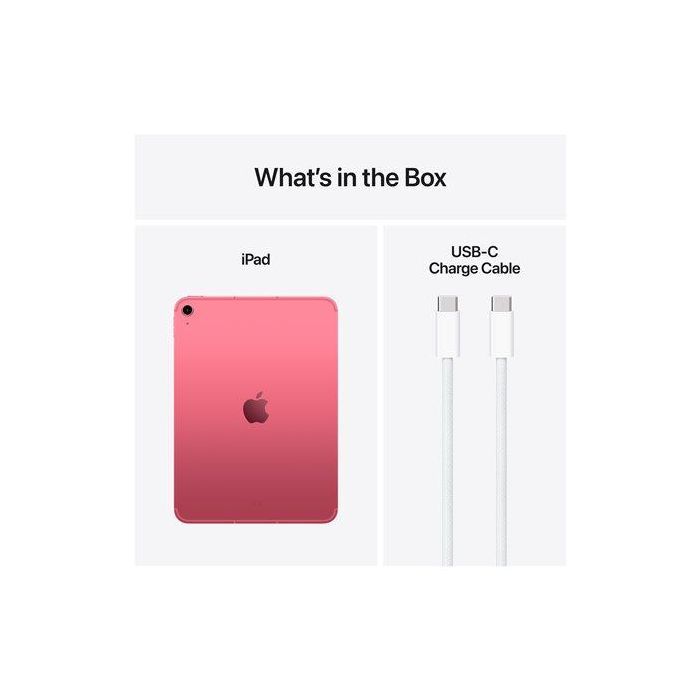 Apple iPad A16 256GB WiFi Rosa Tablet 1 Apple iPad A16 256GB WiFi Rosa Tablet 1