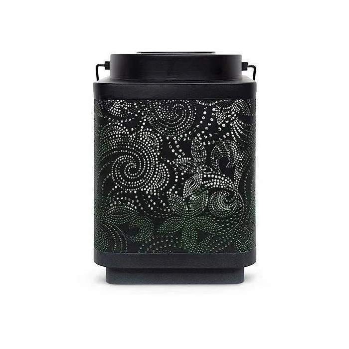 Garden Id Linterna solar Attract Verde 16 x 16 x 23 cm 70703233 Autonomía 6-8h Móvil Botón ON/OFF 1