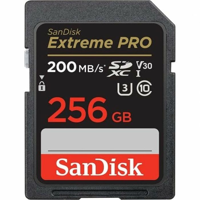 Tarjeta de Memoria SD SanDisk 256 GB