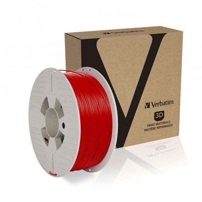 Verbatim 1.75mm, PLA, 1kg, Red 1 Verbatim 1.75mm, PLA, 1kg, Red 1