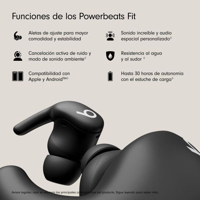 Auriculares con Micrófono Beats ME2J4ZM/A Negro Jet Black 10 Auriculares con Micrófono Beats ME2J4ZM/A Negro Jet Black 10