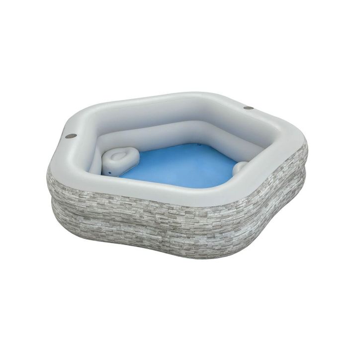 Bestway Piscina Hinchable Familiar 213x206x53 cm +6 Años Jardin 54423 10