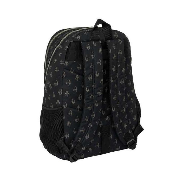 Mochila Escolar The Mandalorian This is the way Negro 32 x 44 x 16 cm 1 Mochila Escolar The Mandalorian This is the way Negro 32 x 44 x 16 cm 1