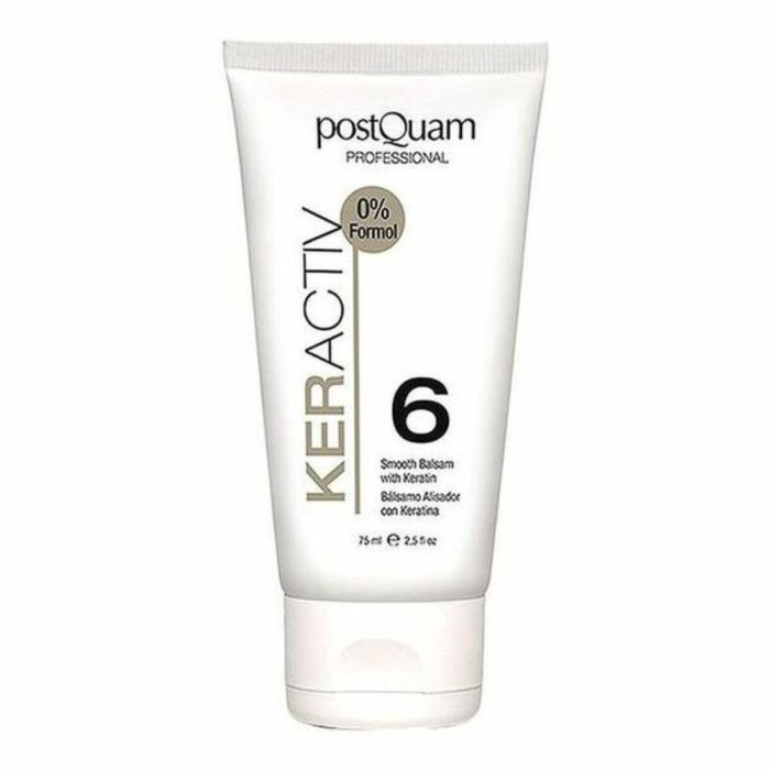Postquam HAIRCARE KERACTIV Bálsamo Alisador con Queratina Hidratante Reparador Anti Edad para Cabello Suave y Brillante 75 ml