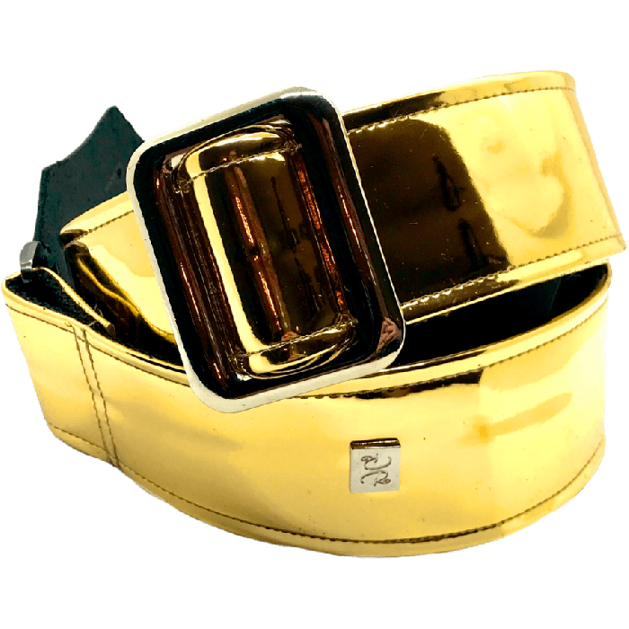 Correa Guit/Bajo - Mirror Reflective Gold 1 Correa Guit/Bajo - Mirror Reflective Gold 1