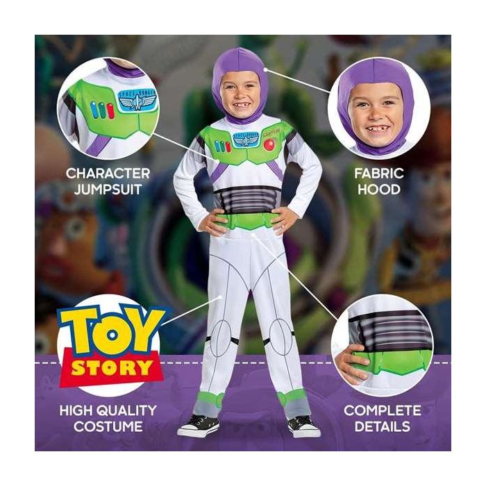 Disfraz disney toy story 4 buzz classic t. 7-8 años 1 Disfraz disney toy story 4 buzz classic t. 7-8 años 1