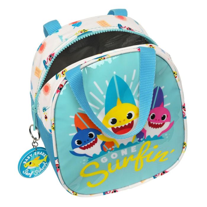 Portameriendas Térmico Baby Shark Surfing Azul Blanco 19 x 22 x 14 cm 3 Portameriendas Térmico Baby Shark Surfing Azul Blanco 19 x 22 x 14 cm 3