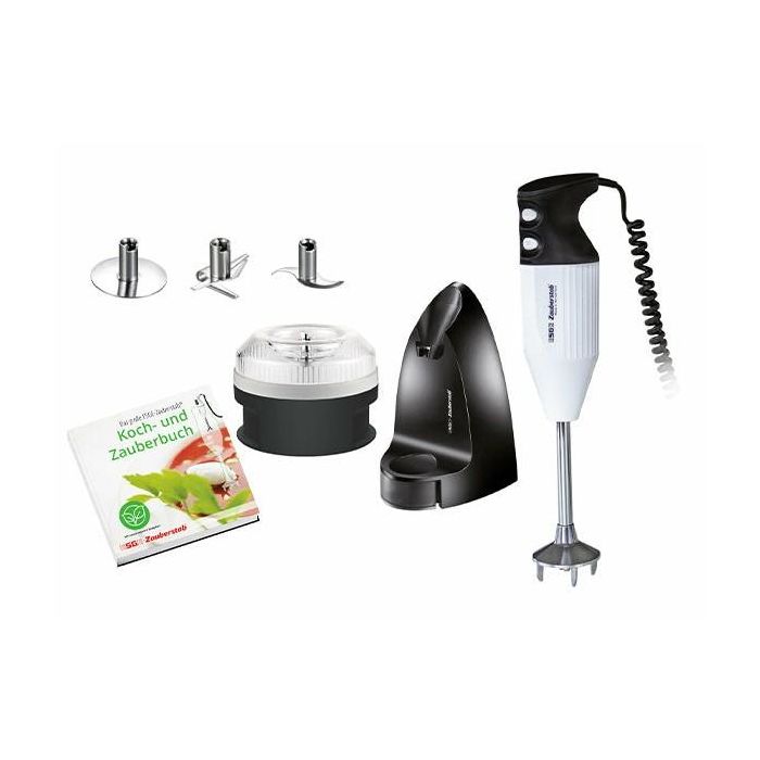 ESGE 99205 Batidora de inmersión 180W, 3 cuchillas, 2 velocidades, 11500-16000 RPM, Negro/Blanco, Fácil de limpiar 2