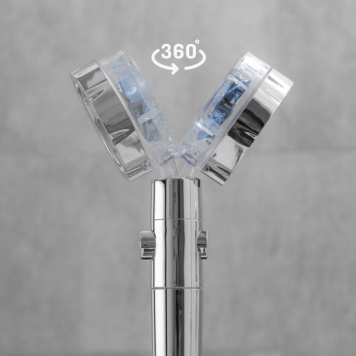 Ecoducha con Hélice de Presión y Filtro Purificador Heliwer InnovaGoods 6 Ecoducha con Hélice de Presión y Filtro Purificador Heliwer InnovaGoods 6
