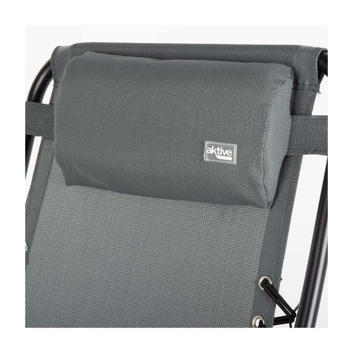 Color Baby Tumbona Textileno 52x68x102 cm Gris Oscuro 5