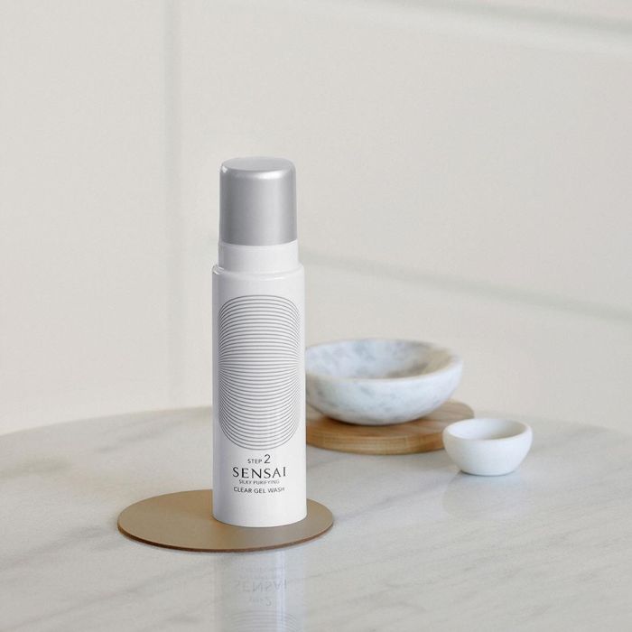 Sensai SILKY PURIFYING clear gel wash Limpiador Facial en Gel 145 ml 3