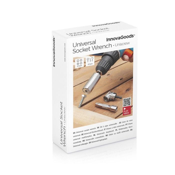 Llave de Vaso Universal con Accesorios Uniscrew InnovaGoods 1 Llave de Vaso Universal con Accesorios Uniscrew InnovaGoods 1
