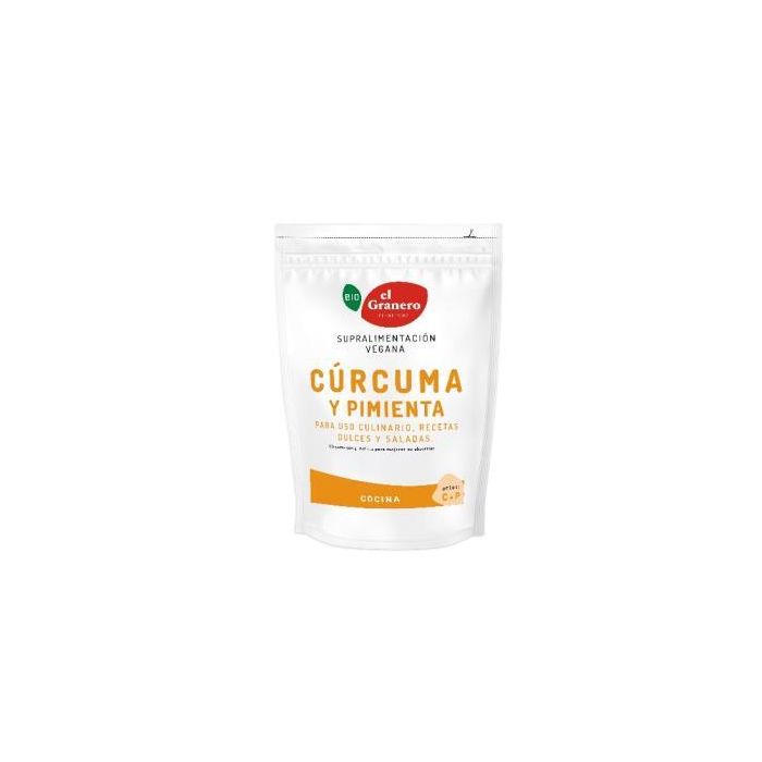 Curcuma Y Pimienta Superalimento Bio 200Gr.