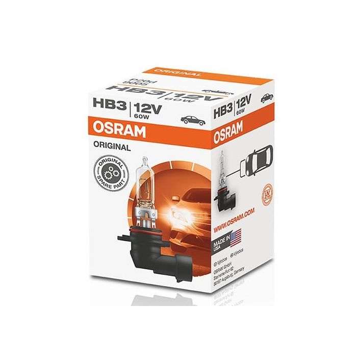 Halogen Osram P20D 9005 12 V 60 W Hb3 OS9005 Halogen Osram P20D 9005 12 V 60 W Hb3 OS9005