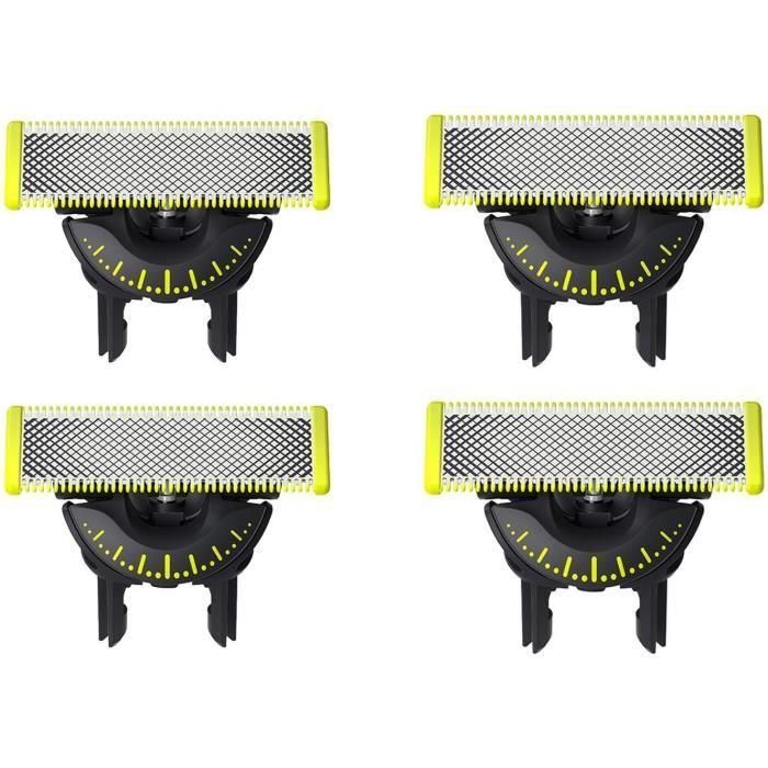 Cabezal de afeitar - PHILIPS One Blade - Pack de 4 hojas de repuesto 360 QP440/50 Cabezal de afeitar - PHILIPS One Blade - Pack de 4 hojas de repuesto 360 QP440/50