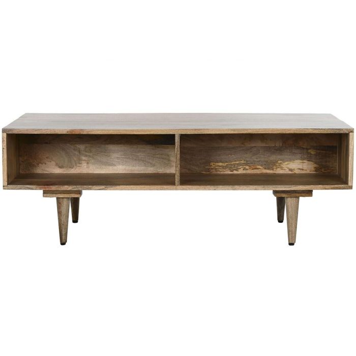 Mesa de Centro Home ESPRIT Blanco Madera de mango 115 x 60 x 40 cm 5 Mesa de Centro Home ESPRIT Blanco Madera de mango 115 x 60 x 40 cm 5