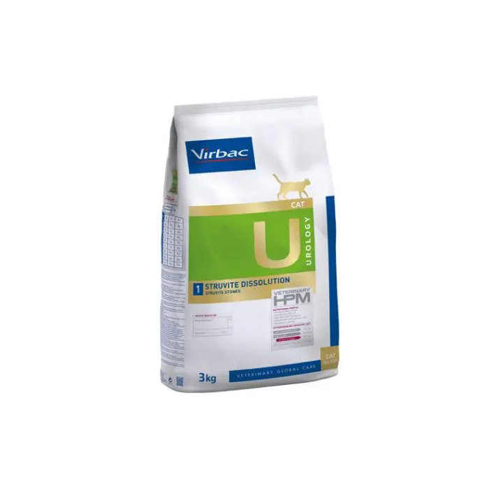 Virbac U1 Cat Urology Struvite Dissolution 3 kg Hpm