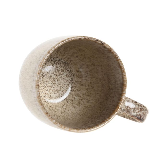 Mug Horeca DKD Home Decor Beige 9 x 9.5 x 12.5 cm (6 Unidades) 2