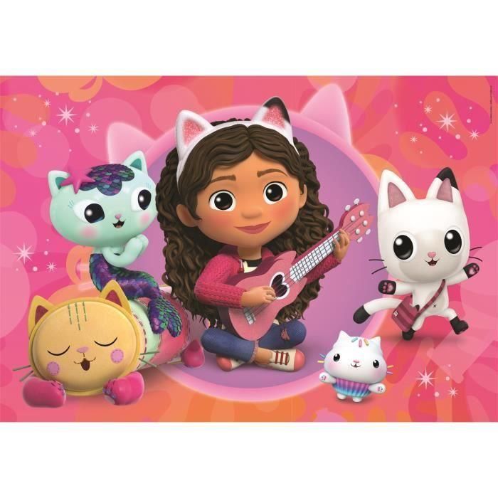 Puzzle - CLEMENTONI - La casa de muñecas de Gabby - 2 x 20 piezas - Para niños a partir de 3 años - Temática de dibujos animados 1 Puzzle - CLEMENTONI - La casa de muñecas de Gabby - 2 x 20 piezas - Para niños a partir de 3 años - Temática de dibujos animados 1