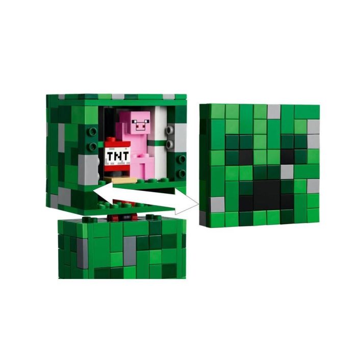 Lego Minecraft El Creeper Figura de Acción Construible Articulada, Set con 665 Piezas para Niños +10 Años 4 Lego Minecraft El Creeper Figura de Acción Construible Articulada, Set con 665 Piezas para Niños +10 Años 4