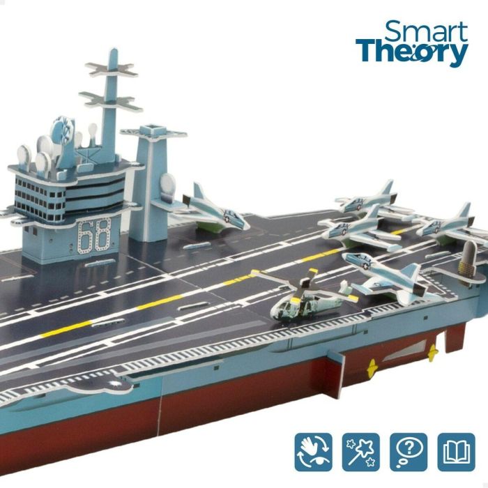 Puzzle 3D Colorbaby Nimitz Portaaviones 67 Piezas 77 x 18 x 20 cm (6 Unidades) 3