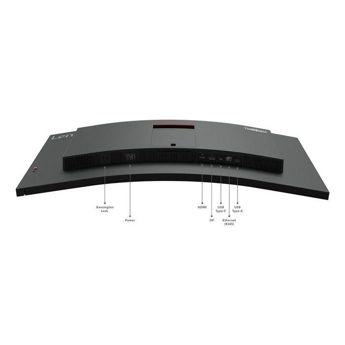 Lenovo Monitor 34" (86.4cm) VA LED Quad HD 3440x1440 21:9 6ms, 350cd/m², 3000:1 con Soporte Cámara Modular HDMI DP 10 Lenovo Monitor 34" (86.4cm) VA LED Quad HD 3440x1440 21:9 6ms, 350cd/m², 3000:1 con Soporte Cámara Modular HDMI DP 10