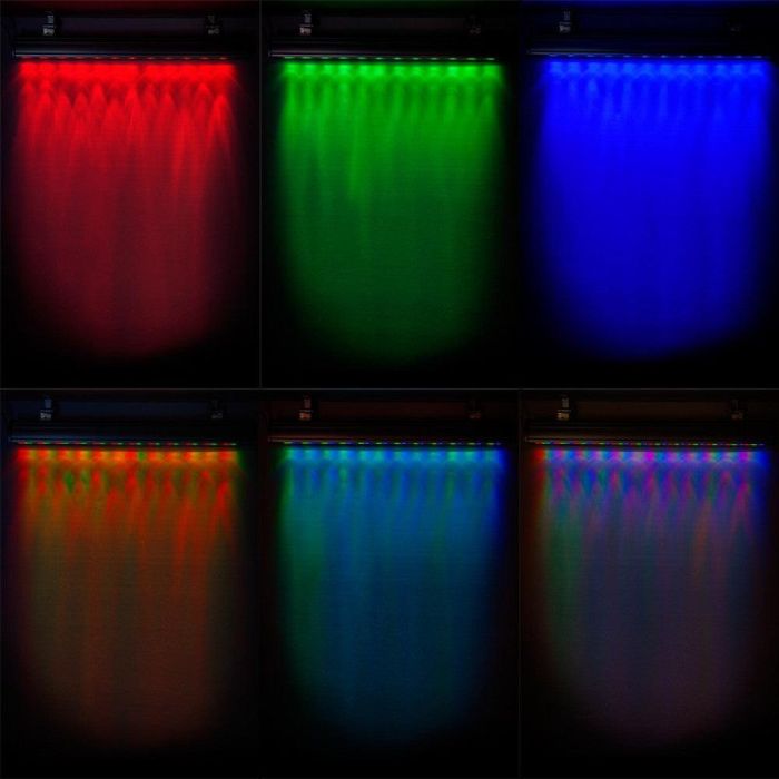 [HO-BN-36W-RGB] Bañador de Pared LED 36W IP65 RGB con Mando para Exterior, Iluminación Fachadas y Jardines, Aluminio y Vidrio, 40.000 Horas 3