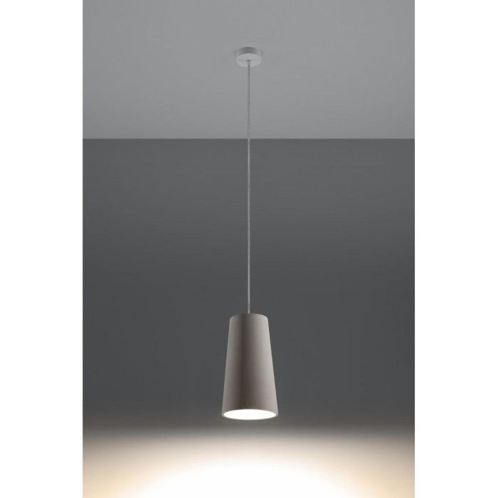 SOL-SL.0849 Lámpara Colgante Gulcan de Cerámica con Cable Ajustable, Diseño Moderno para Hogar: Salón, Dormitorio, Comedor, Baño 2 SOL-SL.0849 Lámpara Colgante Gulcan de Cerámica con Cable Ajustable, Diseño Moderno para Hogar: Salón, Dormitorio, Comedor, Baño 2