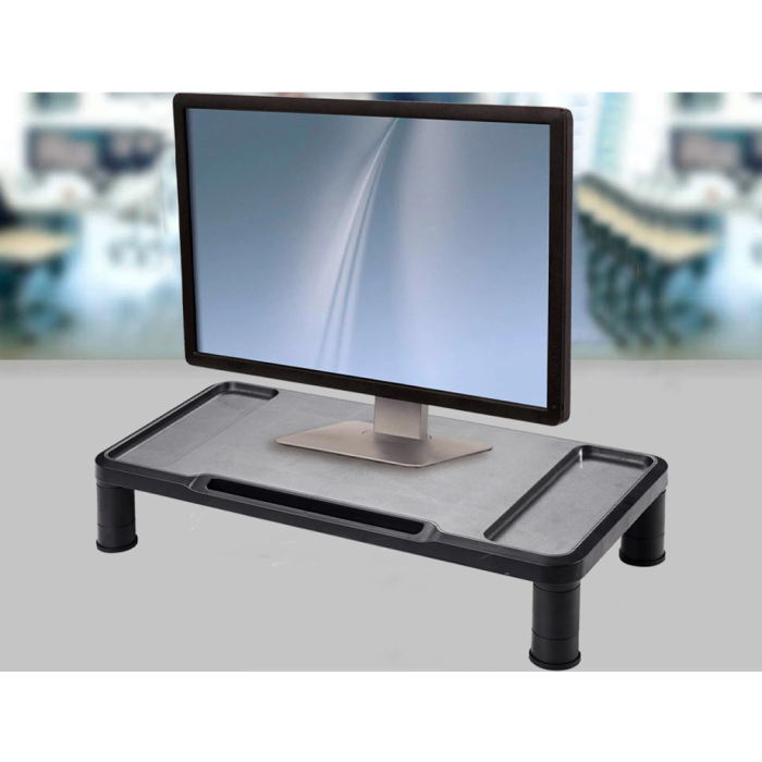 Q-connect Soporte para Monitor Ajustable en Altura 555x265x112 mm 4