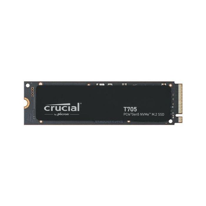 SSD interno para juegos - CRUCIAL - T705 SSD 4TB PCIe Gen5 NVMe M.2 (2024) - Compatibilidad con versiones anteriores de PCIe 3.0 y 4.0 - CT4000T705SSD3 3 SSD interno para juegos - CRUCIAL - T705 SSD 4TB PCIe Gen5 NVMe M.2 (2024) - Compatibilidad con versiones anteriores de PCIe 3.0 y 4.0 - CT4000T705SSD3 3