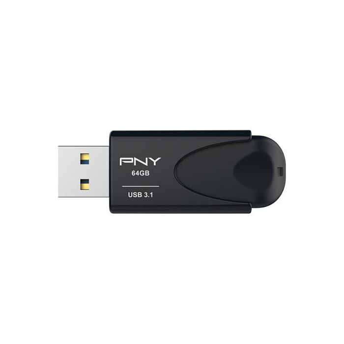 Memoria USB PNY Attaché 4 Negro 64 GB 3
