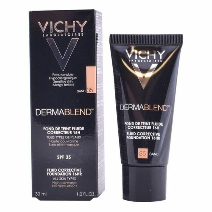 Fondo de Maquillaje Fluido Dermablend Vichy Spf 35 30 ml 8