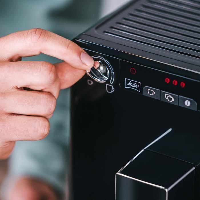 Melitta E950-101 Caffeo Solo Cafetera espresso automática con molinillo, café en grano, 1-2 tazas, limpieza automática, Negro 2 Melitta E950-101 Caffeo Solo Cafetera espresso automática con molinillo, café en grano, 1-2 tazas, limpieza automática, Negro 2