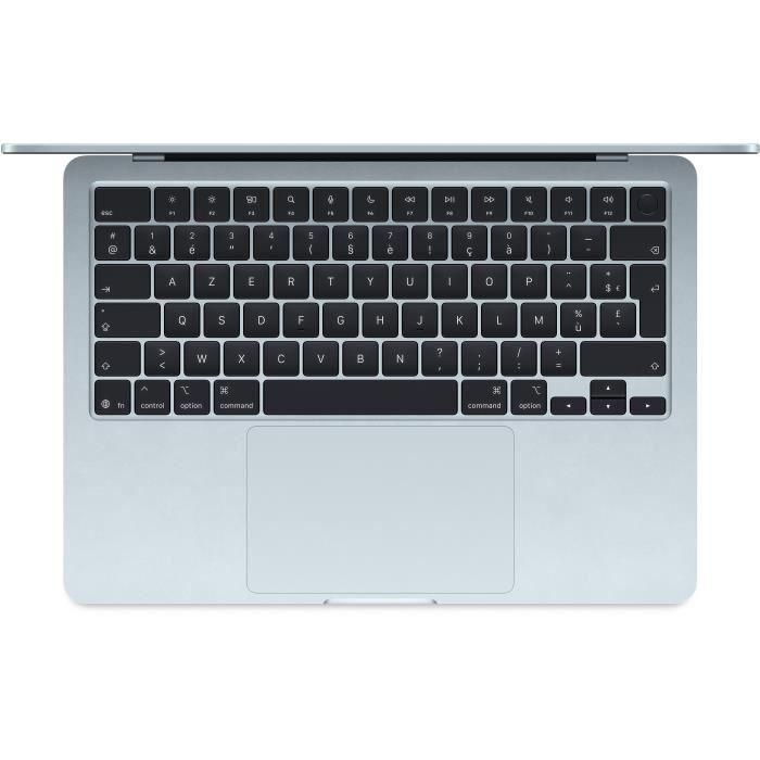 Apple MC6U4FNA MacBook Air M4 de 13,6" (2025) con 16 GB RAM, 512 GB Almacenamiento, CPU 10 núcleos, GPU 10 núcleos, Azul Cielo 1
