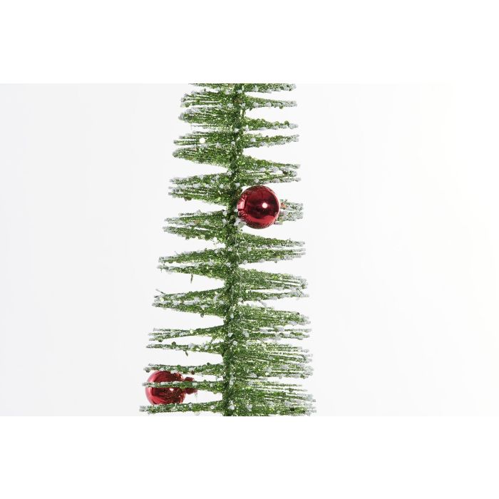 DKD Home Decor Árbol de Navidad Artificial Tradicional – Verde y Rojo de Poliéster, 71 cm Alto y 14x14 cm de Base 1 DKD Home Decor Árbol de Navidad Artificial Tradicional – Verde y Rojo de Poliéster, 71 cm Alto y 14x14 cm de Base 1