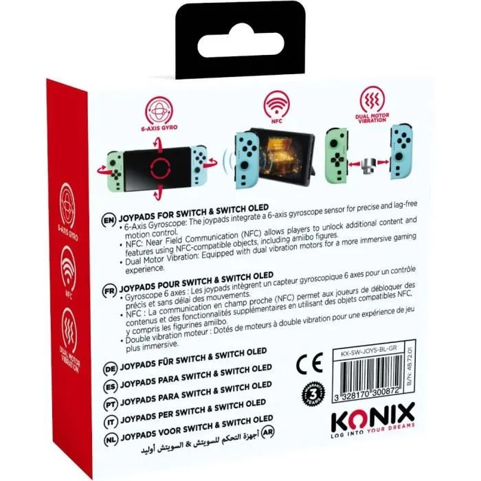 Mando Gaming KONIX NINTENDO SWITCH 5