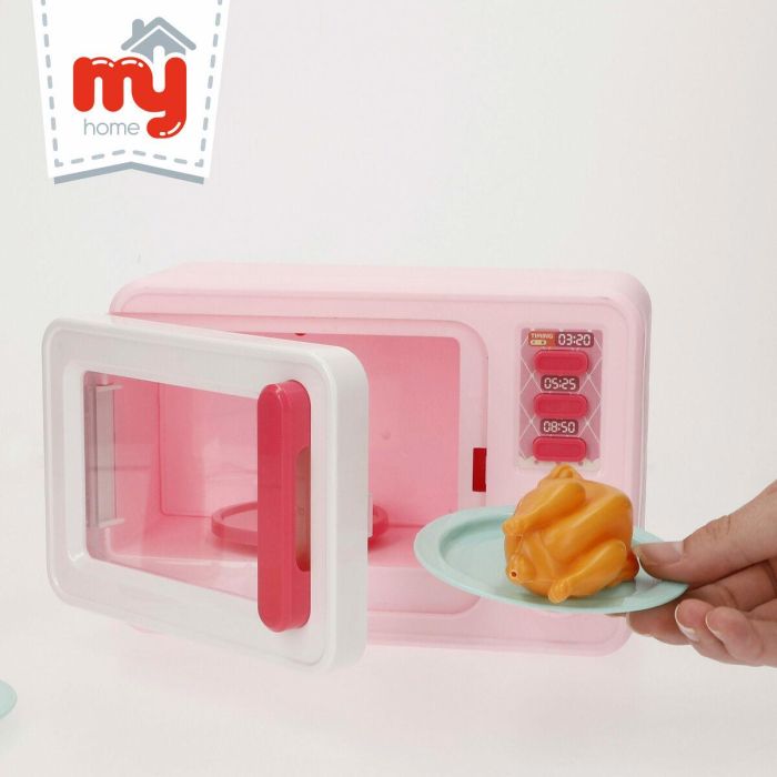 Microondas de juguete Colorbaby (6 Unidades) 1 Microondas de juguete Colorbaby (6 Unidades) 1